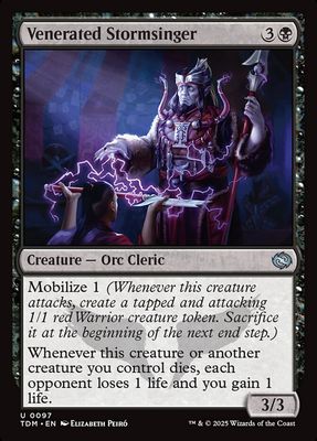 Venerated Stormsinger Venerated Stormsinger