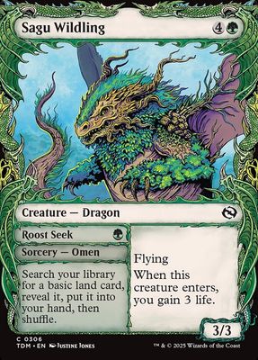 Sagu Wildling // Roost Seek Sagu Wildling // Roost Seek