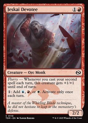 Jeskai Devotee Jeskai Devotee