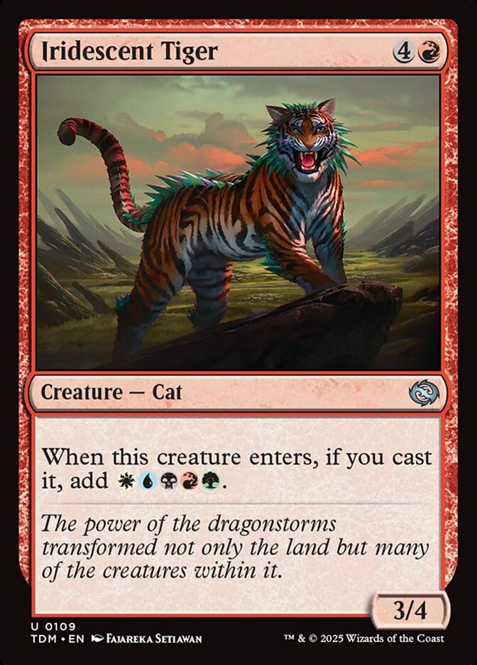 Iridescent Tiger Iridescent Tiger