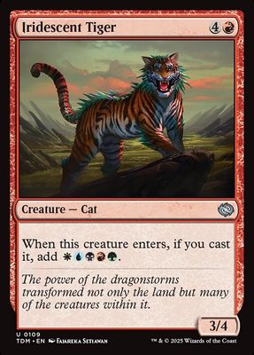 Iridescent Tiger Iridescent Tiger