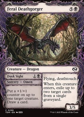 Feral Deathgorger // Dusk Sight Feral Deathgorger // Dusk Sight