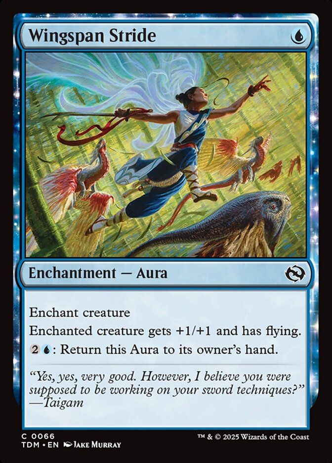 Wingspan Stride Wingspan Stride