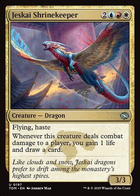Jeskai Shrinekeeper Jeskai Shrinekeeper