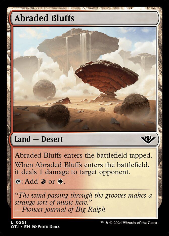 Abraded Bluffs Abraded Bluffs