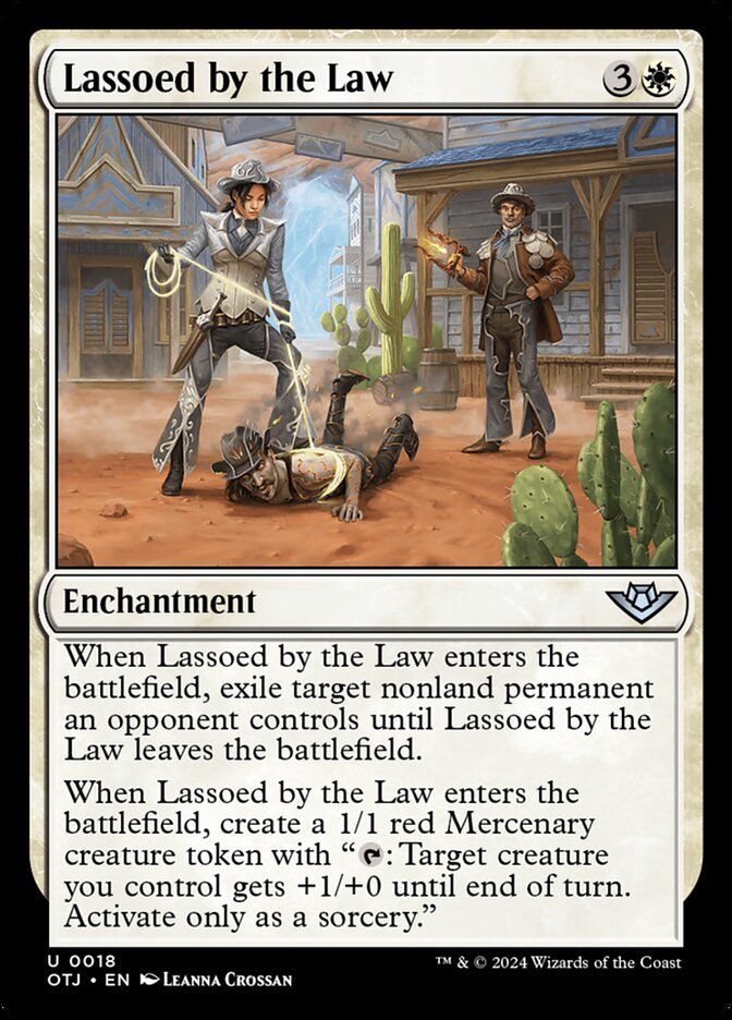 Lassoed by the Law Lassoed by the Law