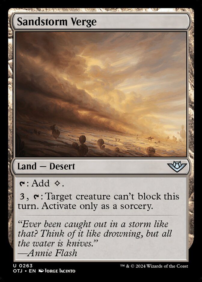 Sandstorm Verge Sandstorm Verge