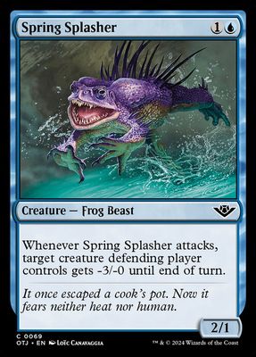 Spring Splasher Spring Splasher