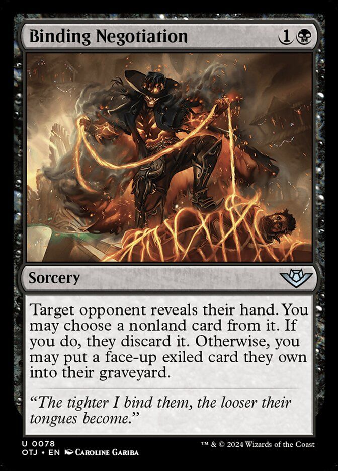 Binding Negotiation Binding Negotiation