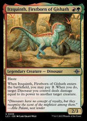 Itzquinth, Firstborn of Gishath Itzquinth, Firstborn of Gishath