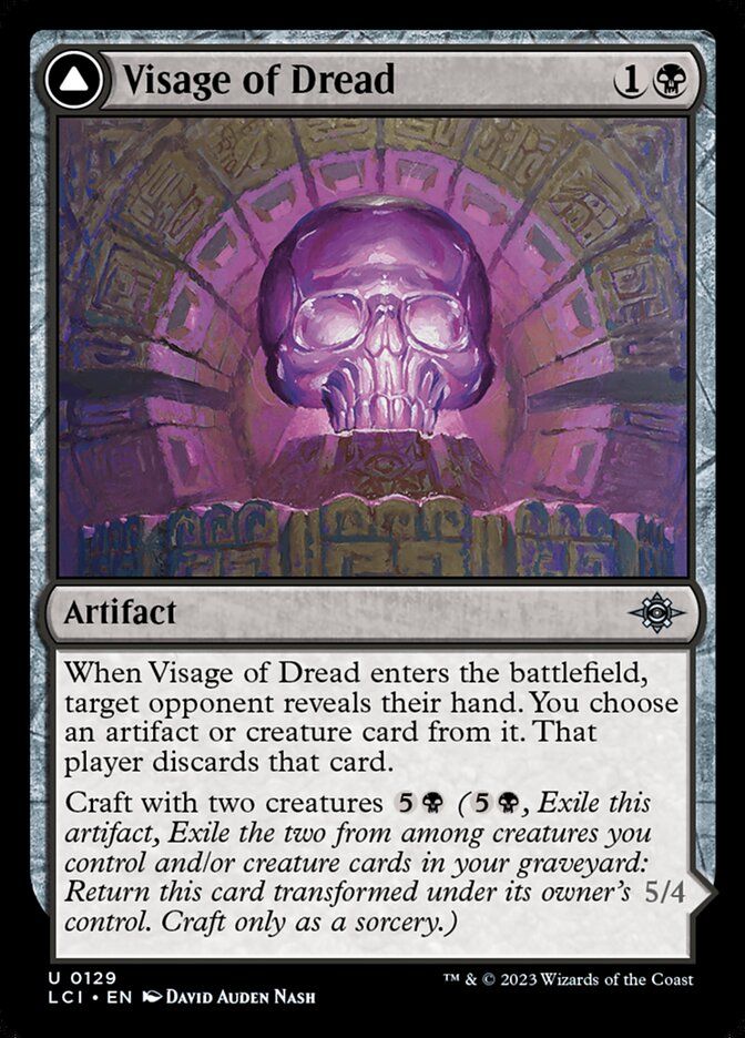 Visage of Dread // Dread Osseosaur Visage of Dread // Dread Osseosaur