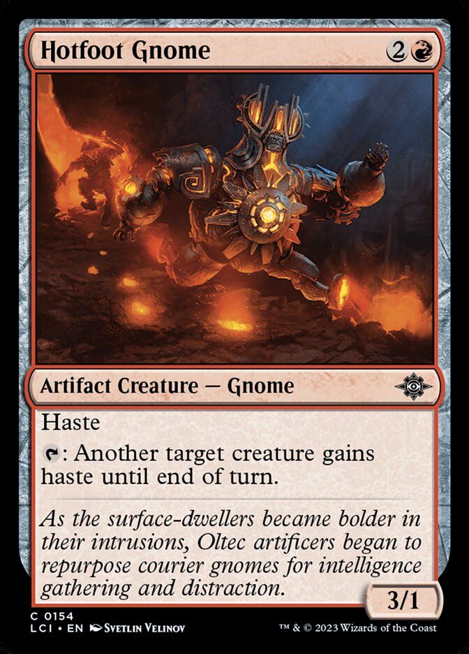 Hotfoot Gnome Hotfoot Gnome