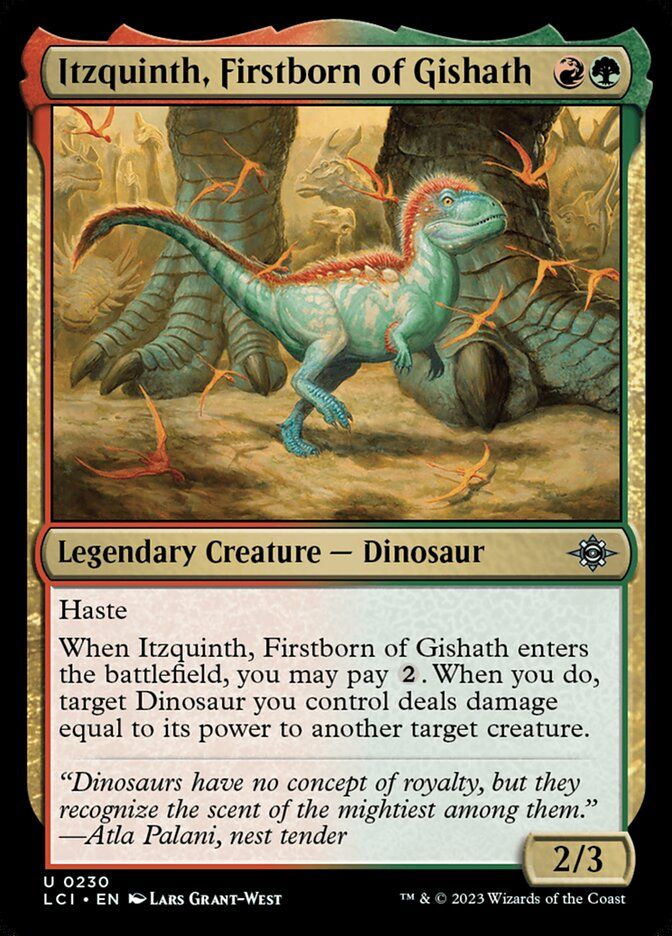 Itzquinth, Firstborn of Gishath Itzquinth, Firstborn of Gishath