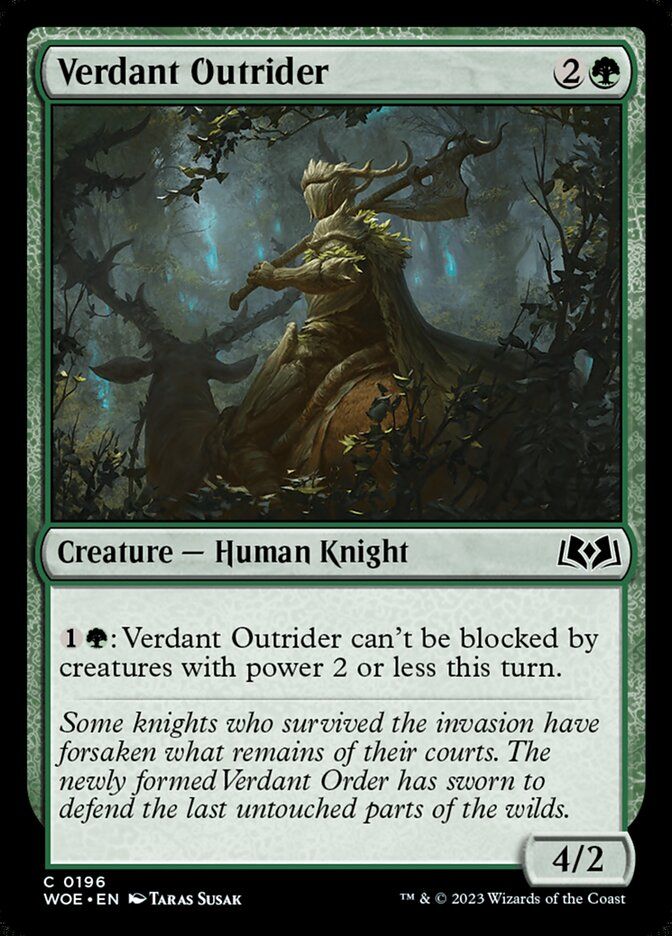 Verdant Outrider Verdant Outrider