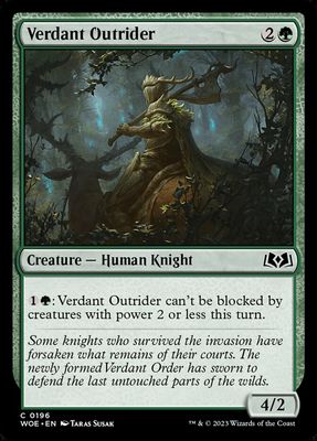 Verdant Outrider Verdant Outrider