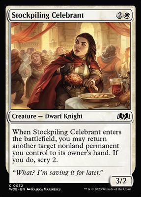 Stockpiling Celebrant Stockpiling Celebrant