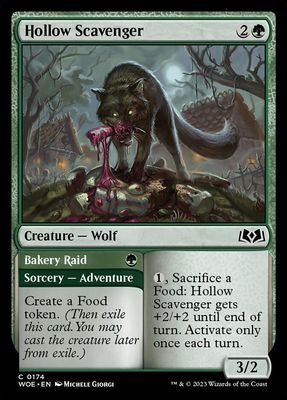 Hollow Scavenger // Bakery Raid Hollow Scavenger // Bakery Raid