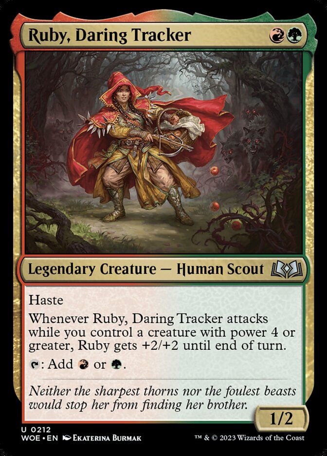 Ruby, Daring Tracker Ruby, Daring Tracker
