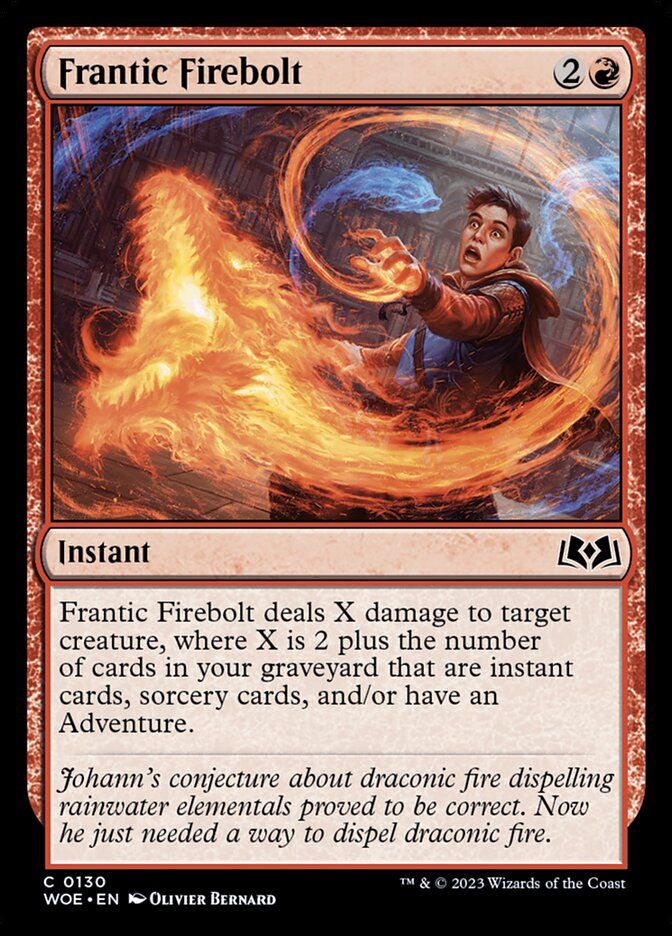 Frantic Firebolt Frantic Firebolt