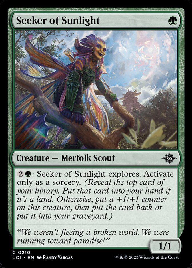 Seeker of Sunlight Seeker of Sunlight