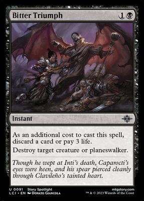 Bitter Triumph Bitter Triumph