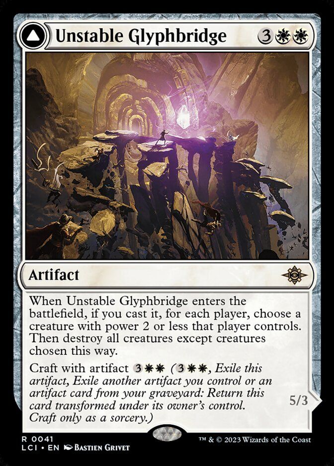 Unstable Glyphbridge // Sandswirl Wanderglyph Unstable Glyphbridge // Sandswirl Wanderglyph