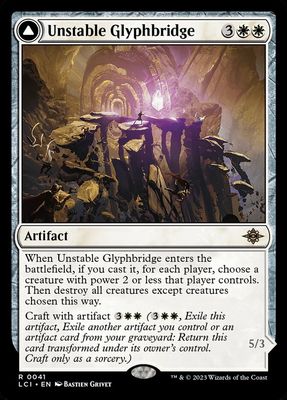 Unstable Glyphbridge // Sandswirl Wanderglyph Unstable Glyphbridge // Sandswirl Wanderglyph
