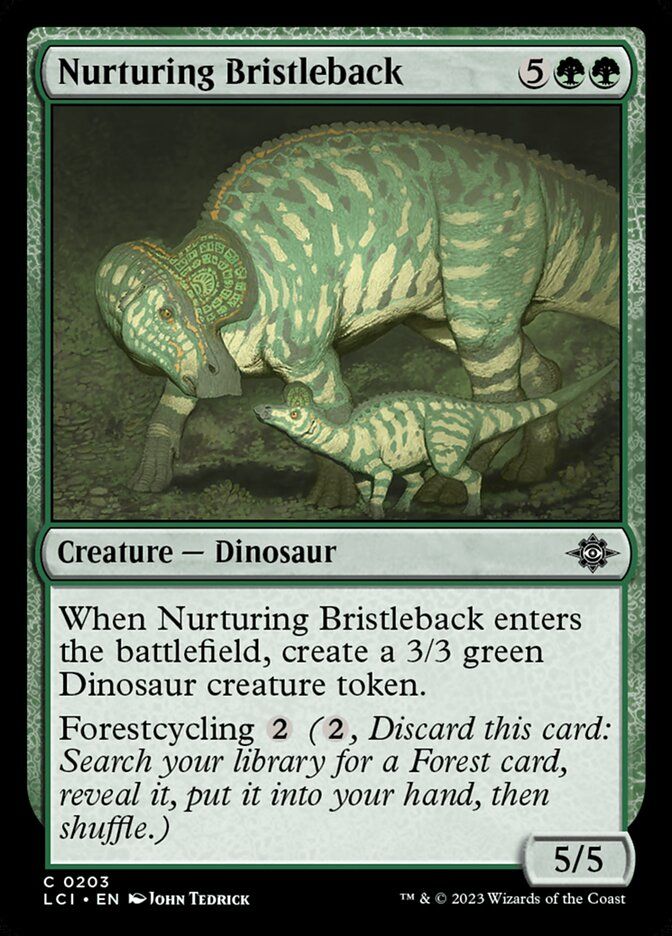 Nurturing Bristleback Nurturing Bristleback