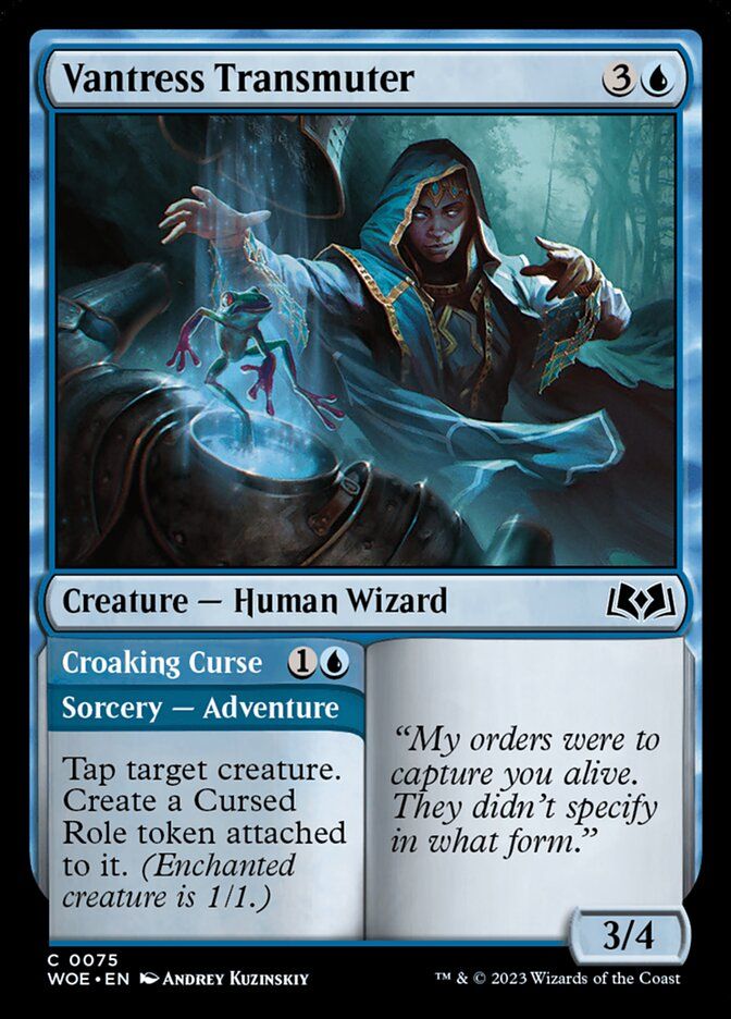 Vantress Transmuter // Croaking Curse Vantress Transmuter // Croaking Curse