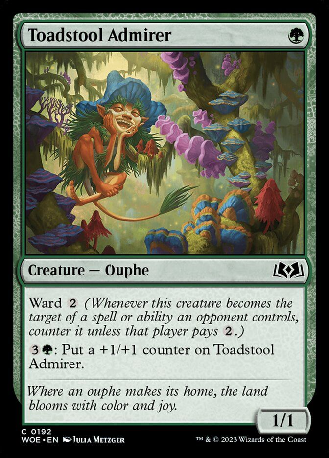 Toadstool Admirer Toadstool Admirer