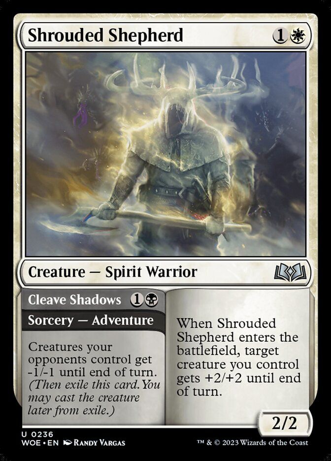 Shrouded Shepherd // Cleave Shadows Shrouded Shepherd // Cleave Shadows