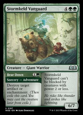 Stormkeld Vanguard // Bear Down Stormkeld Vanguard // Bear Down