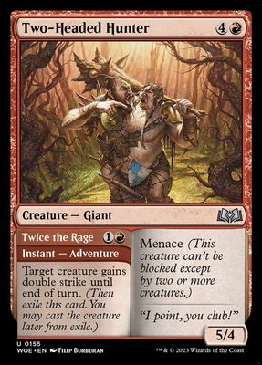Two-Headed Hunter // Twice the Rage Two-Headed Hunter // Twice the Rage