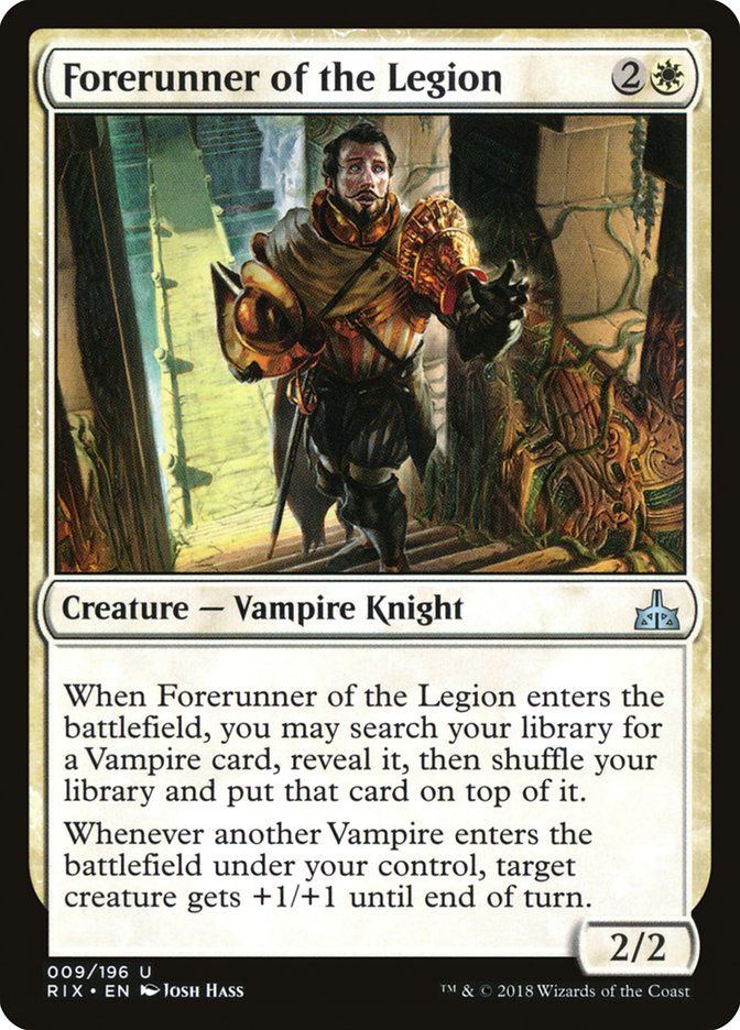 Forerunner of the Legion Forerunner of the Legion