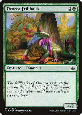 Orazca Frillback Orazca Frillback