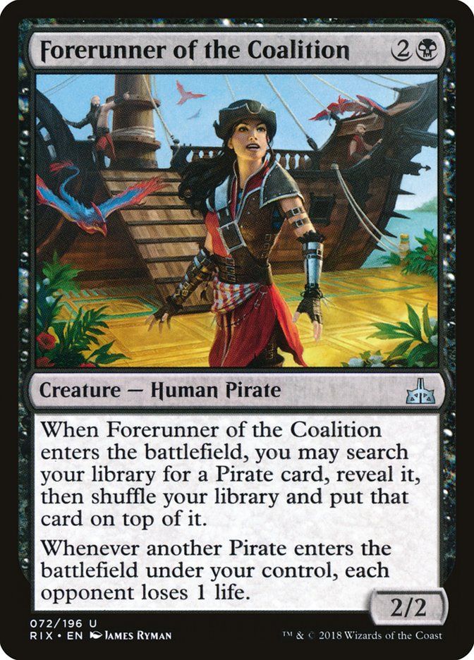 Forerunner of the Coalition Forerunner of the Coalition