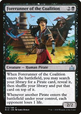 Forerunner of the Coalition Forerunner of the Coalition