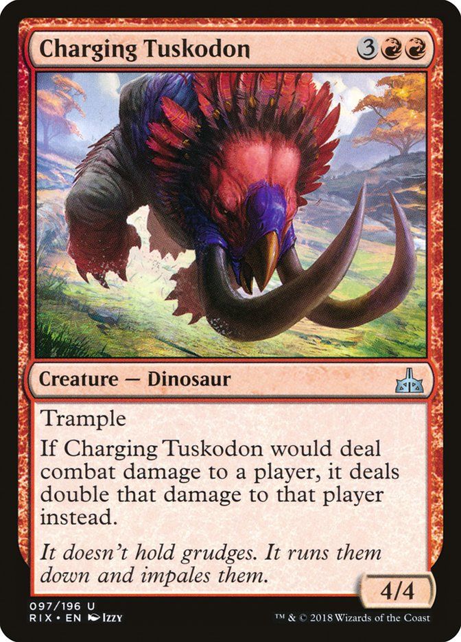 Charging Tuskodon Charging Tuskodon