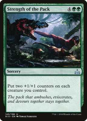 Strength of the Pack Strength of the Pack