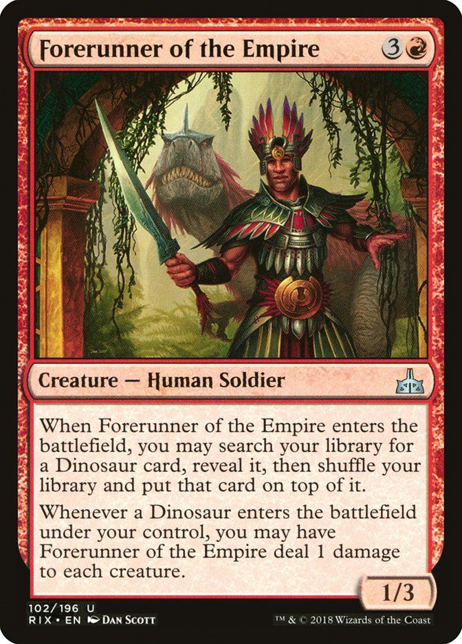 Forerunner of the Empire Forerunner of the Empire
