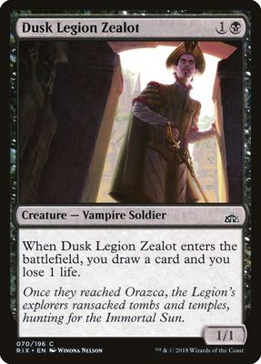Dusk Legion Zealot Dusk Legion Zealot
