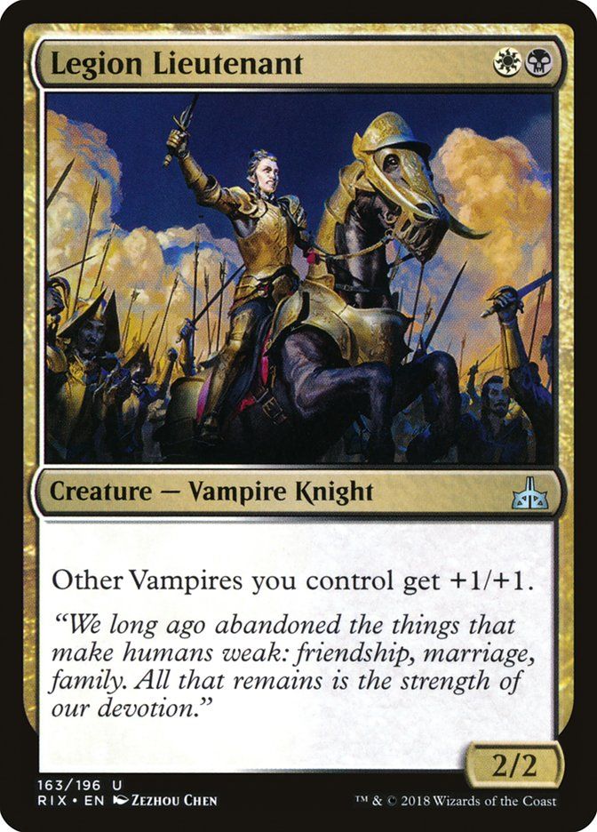 Legion Lieutenant Legion Lieutenant