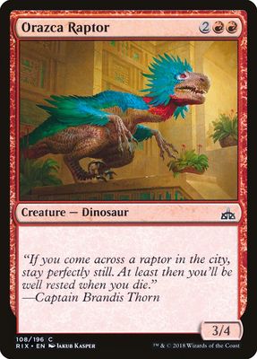 Orazca Raptor Orazca Raptor