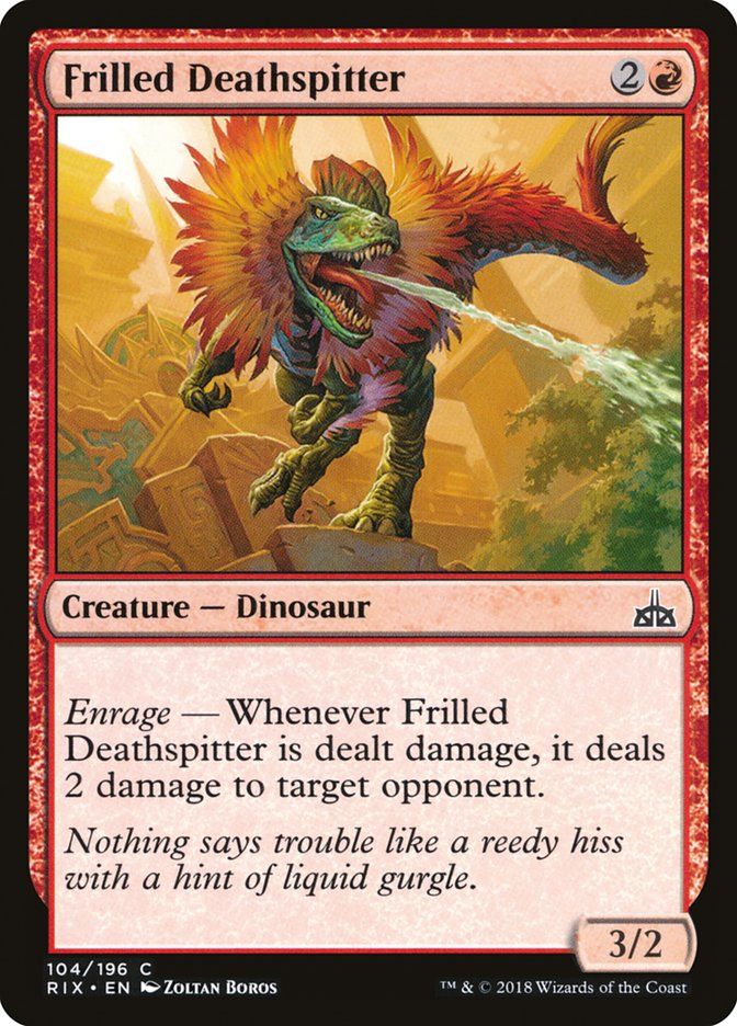 Frilled Deathspitter Frilled Deathspitter