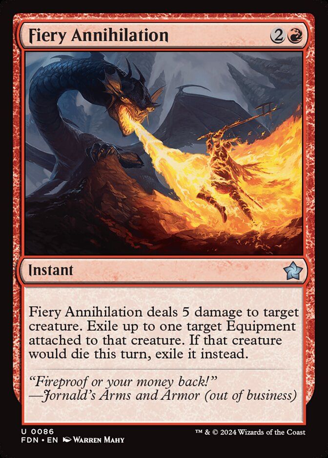 Fiery Annihilation Fiery Annihilation