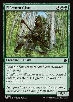 Elfsworn Giant Elfsworn Giant