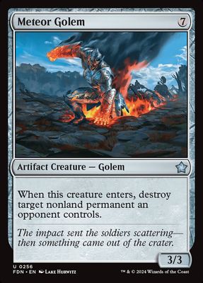 Meteor Golem Meteor Golem