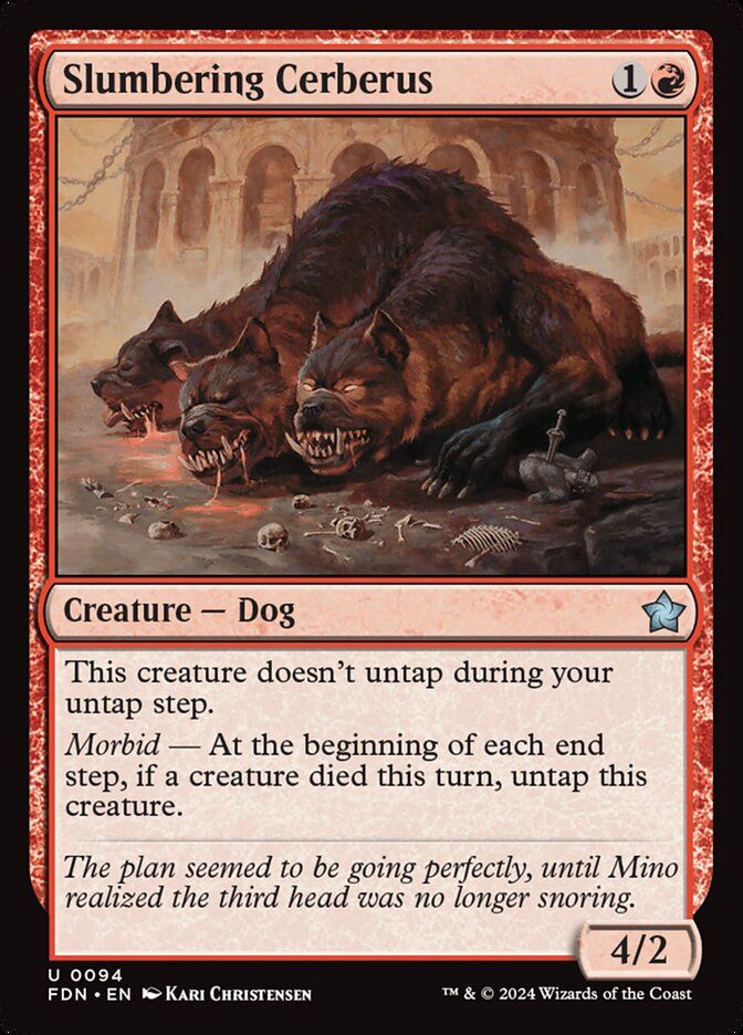 Slumbering Cerberus Slumbering Cerberus