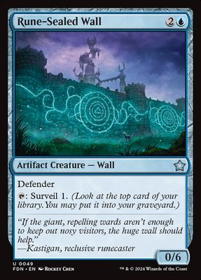 Rune-Sealed Wall Rune-Sealed Wall