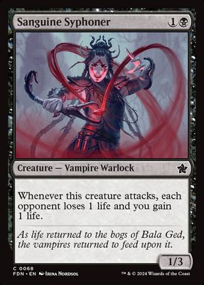 Sanguine Syphoner Sanguine Syphoner